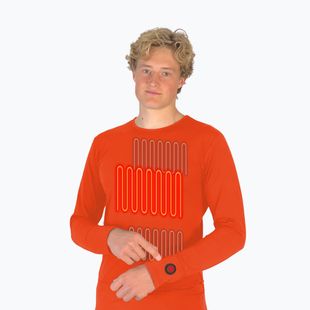 Glovii GJ1R beheiztes Sweatshirt rot