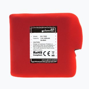 Glovia Wärmejacke Akku GLI7452 rot