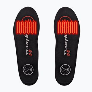 Glovii GW3 beheizte Skischuheinlagen schwarz