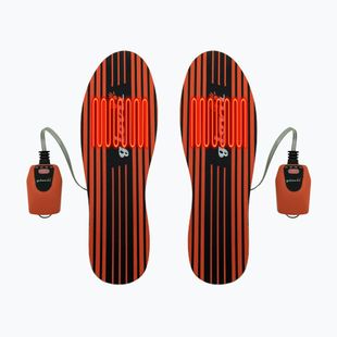 Glovii GW4U beheizte Skischuheinlagen schwarz/rot