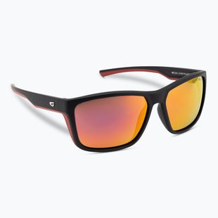 Sonnenbrille GOG Levante matt black/red/polychromatic red