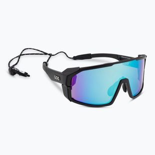 Sonnenbrille GOG Annapurna matt black/polychromatic white-blue