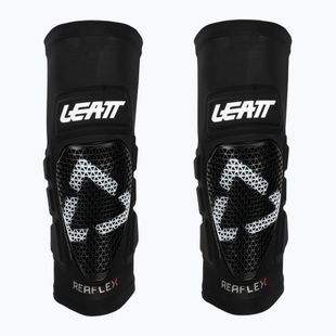 Fahrrad-Knieschoner für Knie Leatt ReaFlex Pro black