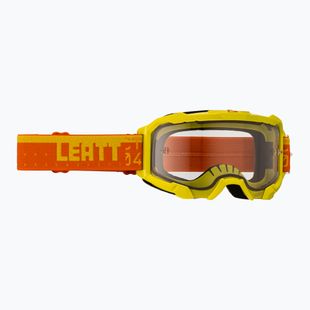 Fahrradbrille Leatt Velocity 4.5 citrus/clear