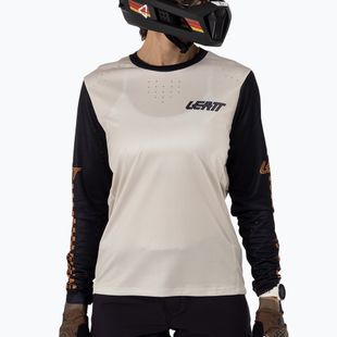 Fahrrad Longsleeve Damen Leatt MTB Enduro 4.0 W cream