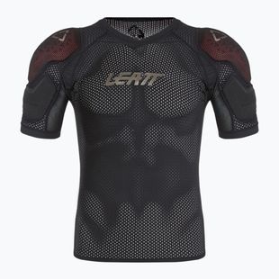 Fahrradtrikot mit Schutzprotektoren Herren Leatt 3DF AirFit Lite Evo Sholder black
