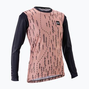 Damen-Langarmtrikot Leatt MTB Trail 3.0 trails pink