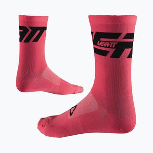 Socken Leatt MTB Endurance neon pink