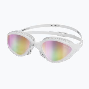 Schwimmbrille BuddySwim OzeanX Mirror white / iridium