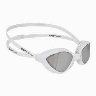 Schwimmbrille BuddySwim OzeanX Mirror white / silver
