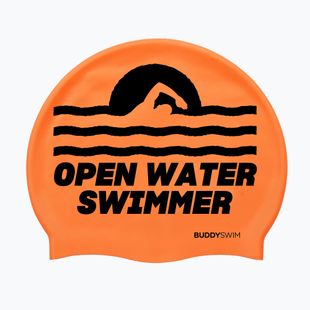 Schwimmkappe BuddySwim OWS Silicone orange