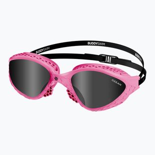 Schwimmbrille BuddySwim Ozean pink/black/smoke
