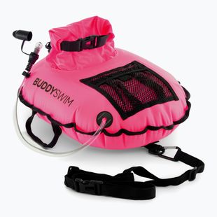 Sicherungsboje Buddyswim Hydrastation Pro 10 l pink