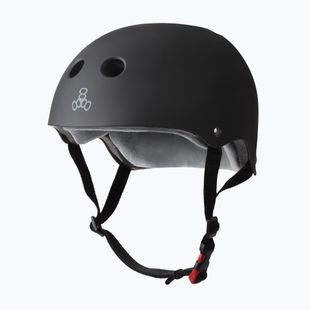 Triple Eight The Certified Sweatsaver Helm schwarz-matt
