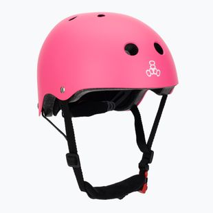 Kinderhelm Triple Eight Youth Lil 8 Staab neon pink