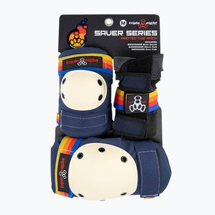 Triple Eight Saver Color Series Jr pacific beach Kinderschützer-Set