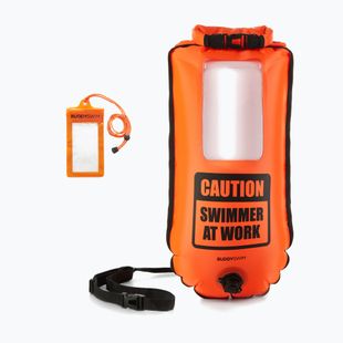 Rettungsboje BuddySwim Smartphone Dry Bag 28 l orange