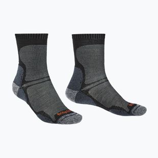 Herren-Trekkingsocken Bridgedale Hike Ultralight Performance Crew black