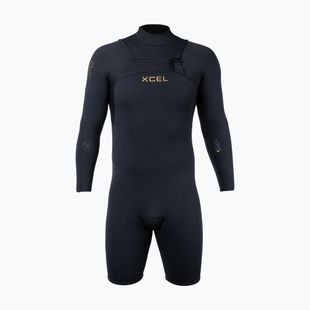 Herren Schwimm-Neoprenanzug Xcel Comp+ Spring 2/1,5 mm LS black