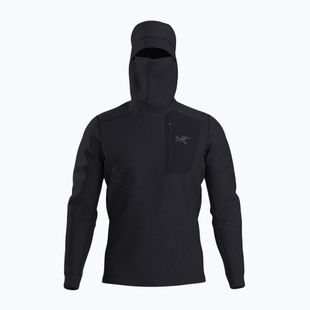 Trekking Hoodie Sweatshirt Herren Arcteryx Rho LT Hoody black