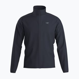 Arcteryx Kyanite Lightweight schwarzes Saphir-Trekking-Sweatshirt für Herren