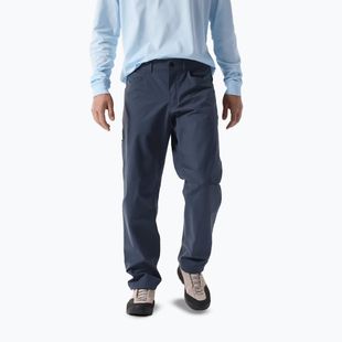 Herren-Trekkinghose Arcteryx Kragg Cotton black sapphire