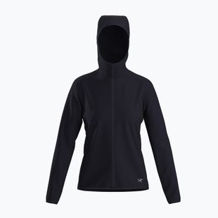 Damen-Trekking-Sweatshirt Arc'teryx Kyanite Lightweight Hoody schwarz