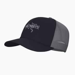 Arc'teryx Bird Word Trucker Baseballmütze schwarz /Wolke