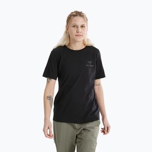 Arcteryx Women's Kragg Sl Cotton Emblem Crew T-shirt schwarz