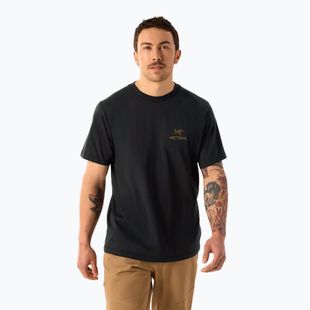Herren-Shirt Arc'teryx Kragg Sl Cotton Bird Word 24k black