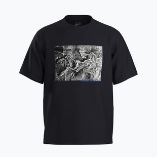 Shirt Herren Arcteryx Kragg Cotton Lithographica black