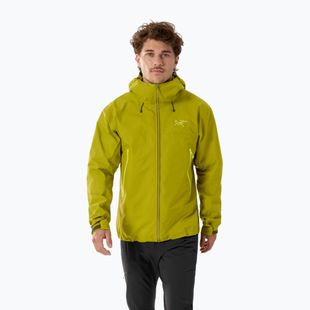 Herren Regenjacke Arc'teryx Beta SL olive moss/euphoria
