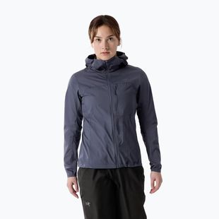 Windjacke für Damen Arcteryx Squamish Hoody dark stratus