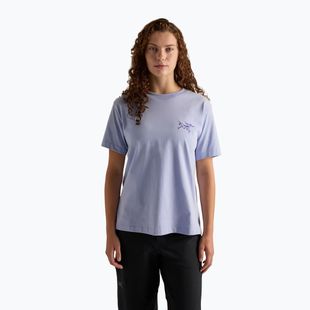 Damen-T-Shirt Arcteryx Kragg Cotton Little Bird Crew kasumi