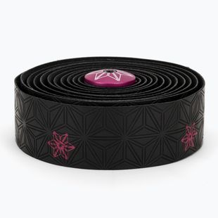 SUPACAZ Super Sticky Kush Galaxy neonpink/rosa Sternstopfen Lenkerumwicklung