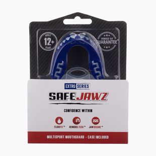 SAFEJAWZ Extro Serie Kieferschützer blau SJSHARKA