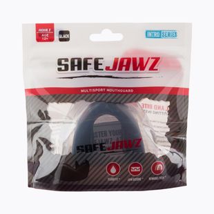 SAFEJAWZ Intro Series Kieferschützer schwarz SJIBLACKA