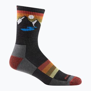 Herren­socken Darn Tough Sunset Ridge Micro Crew Lightweight with Cushion charcoal