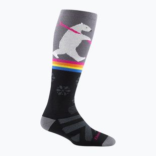 Damensocken Darn Tough Due North Thermolite OTC Midweight with Cushion black