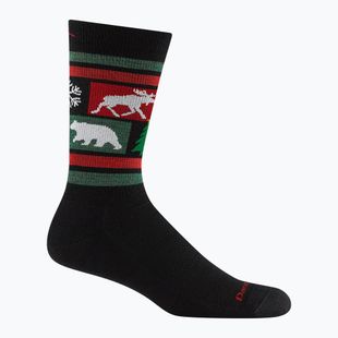 Herren­socken Darn Tough Winterlandia Crew Lightweight with Cushion coal