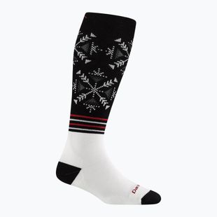 Damensocken Darn Tough Snowfall OTC Midweight with Cushion black