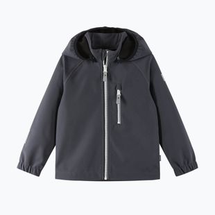 Kinder-Softshelljacke Reima Vantti soft black