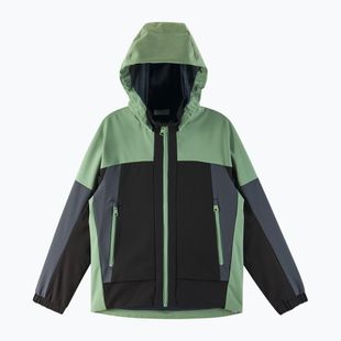 Hybridjacke Kinder Reima Vaeltava green clay