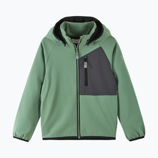 Softshelljacke Kinder Reima Mukana green clay