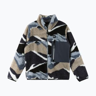 Fleece Hoodie Sweatshirt Kinder Reima Turilas soft black