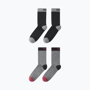 Socken Kinder Reima Parit 2 Paar black
