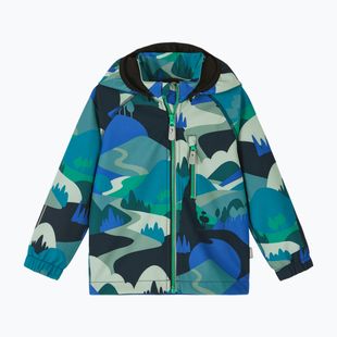 Kinder-Softshelljacke Reima Vantti dparkly blue