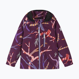Kinder-Softshelljacke Reima Vantti deep purple