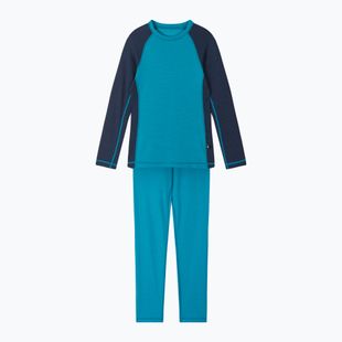 Kinder Thermo-Unterwäsche-Set Reima Taitoa aquatic blue