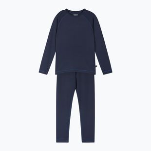 Kinder Thermo-Unterwäsche-Set Reima Lampo navy